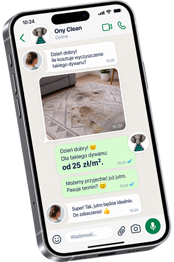 Pranie dywanu – wycena czyszczenia dywanu przez Ony Clean
